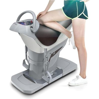 Hlixzoy Electric Horse Riding Machine, 20-Speed Vibration Speed Adjustment/Electric Riding Fitness Equipment, Vibration Abdominal Exercise Machine with Safety Switch, Fitness Training Device,a
