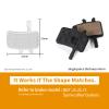 XIBANY Motorized Scooter 2 Pairs of Resin Bicycle Brake Pads for Avid BB7 Hydraulic and for AVID JUICLY 3/5 / 7 Bicilecta Bicycle Parts Motorized Scooter view 4