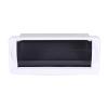 GRABLOOM Flip-up White Water-Resistant Marine Radio Cover/Radio Splash Guard Boats Radio Protector view 1
