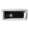 GRABLOOM Flip-up White Water-Resistant Marine Radio Cover/Radio Splash Guard Boats Radio Protector view 2