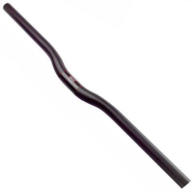 25.4mm Bicycles Riser Handlebars Carbon Fiber Mountain Bikes Mountain Bikes Handlebar 460/500/580/600/620/640/660/680/700mm Suitable For BMX DH XC AM FR Bikes Bars ( Color : Black , Size : 680mm )