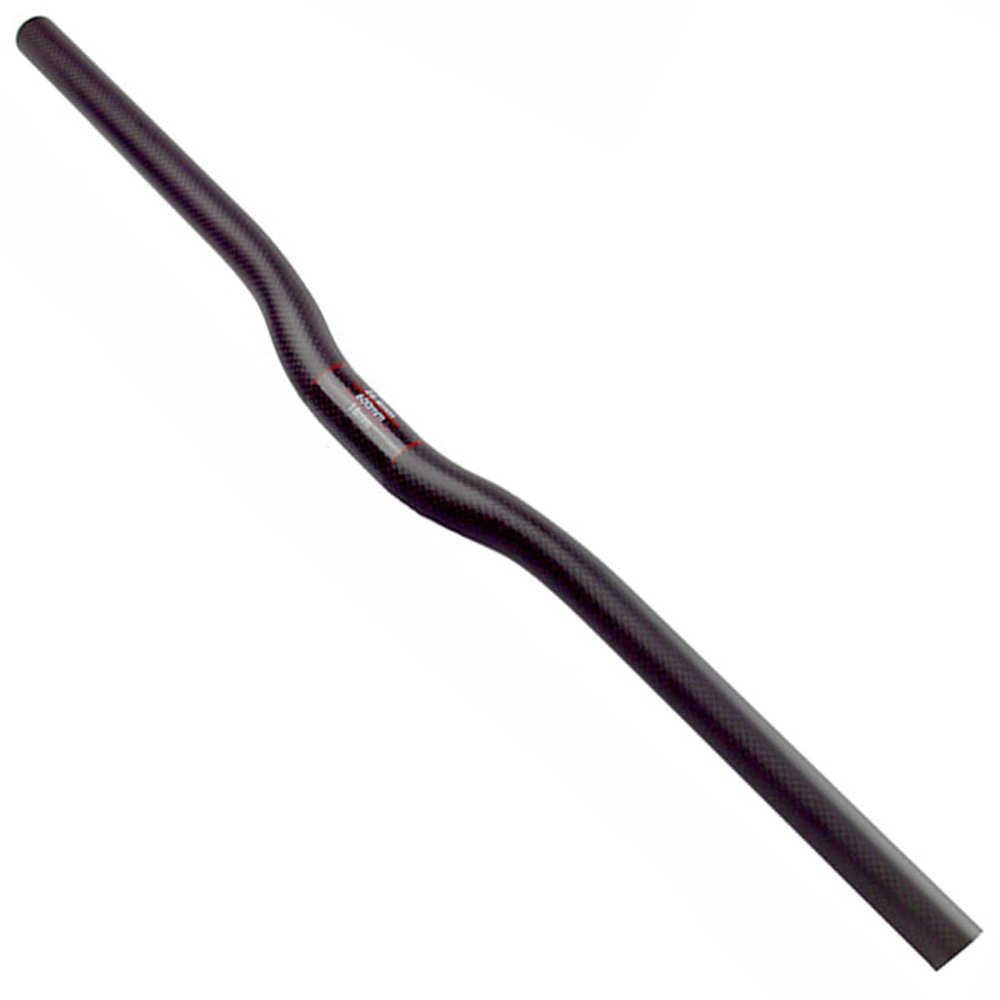25.4mm Bicycles Riser Handlebars Carbon Fiber Mountain Bikes Mountain Bikes Handlebar 460/500/580/600/620/640/660/680/700mm Suitable For BMX DH XC AM FR Bikes Bars ( Color : Black , Size : 680mm )
