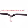25.4mm Bicycles Riser Handlebars Carbon Fiber Mountain Bikes Mountain Bikes Handlebar 460/500/580/600/620/640/660/680/700mm Suitable For BMX DH XC AM FR Bikes Bars ( Color : Black , Size : 680mm ) view 2