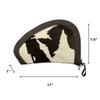 American West Handcrafted Soft 100% Genuine Leather with Hair-On Cowhide Padded Gun Case for Men and Women Annie's Secret Collection Western (Pony) view 3