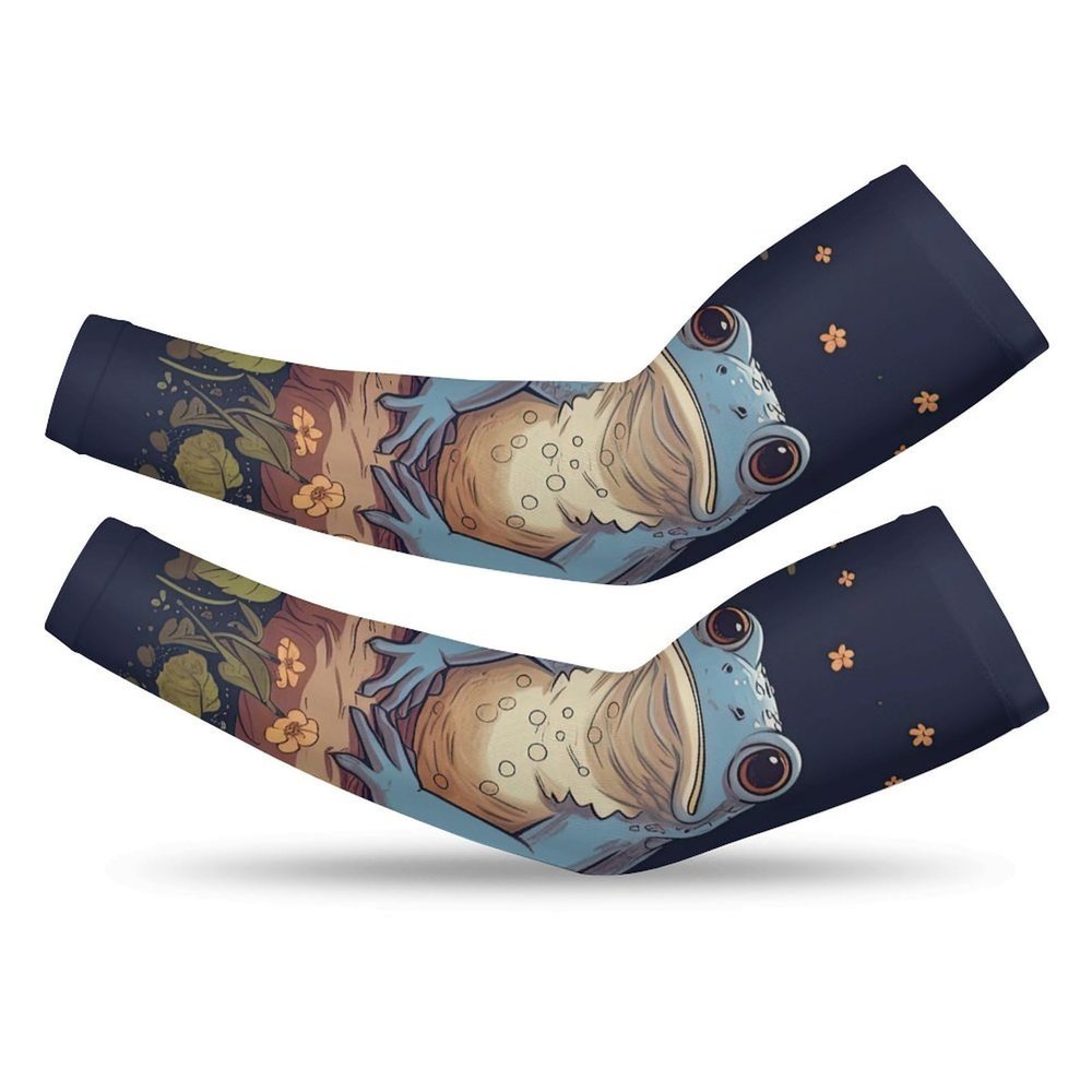 JHION Cooling Arm Sleeves Animal Gardening Sleeves Compression Sports Arm Sleeve Sun Protection Sleeves for Outdoor Garden Sports