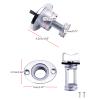 GRABLOOM Drainage Stopper Fit 1''/25mm Hole Stainless Steel Garboard Drain Plug Kit Kayak Marine Accessories Canoe Bung Boat Accessories for Fish Wells Ice Chests Yacht, Orange view 3