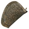 American West Hand Tooled Handcrafted 100% Genuine Leather Padded Gun Case for Men and Women Annie's Secret Collection Western (Distressed Charcoal Brown) view 1
