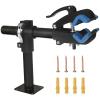 DUPDMKIN Foldable Bicycle Repair Stand - Adjustable Blue Mount for Road and Mountain Bikes - Workstand for Home Garage or Workshop view 1