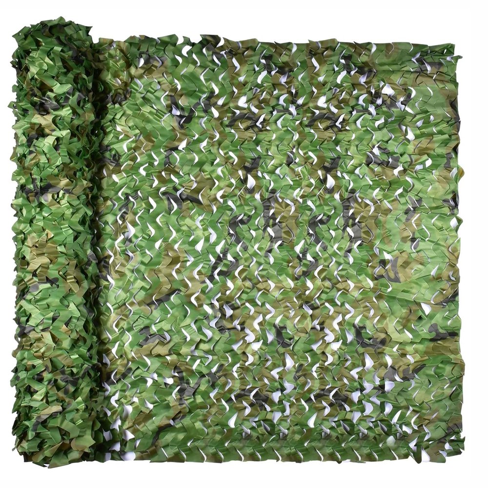 HSPLXYT Camo Netting Camouflage Net, for Hunting Blind Sunshade Car Cover Camping Shooting Fence Canopy Party Decorations Camp Netting Balcony Netting (Size : 2x3m/6.6x9.8ft)