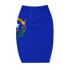 Flag of Nevada Women's Cheerleader Sports Skirt Light A-Line Pants Skirt with Shorts Shorts,with Pocket L view 2