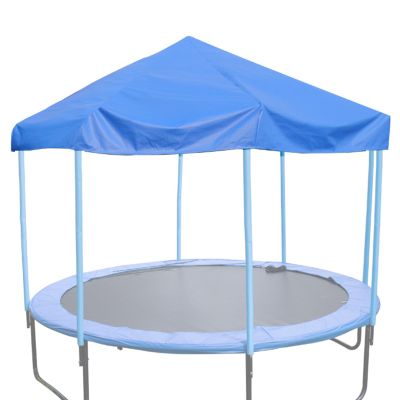 BIWKONI Trampoline Canopy Top Sunshade Cover Outdoor Backyard Fitness Rainproof Snow Ceiling Cloth Trampolines Accessories,8FT