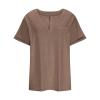 Plus Size Tshirts for Women V Neck T Shirts for Women Short Sleeve Shirts for Women Womens Summer Tops 2025 view 3