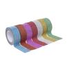 GRABLOOM Rhythmic Gymnastics Decoration RG Glitter Tape Hoops Sticker Scrapbook Crafting Decor Sticker Packaging Tape for Shipping, Purple view 2