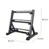 EliteBloom Dumbbell Racks Dumbbell Rack Three-Layer Dumbbell Rack Home Fitness Equipment Display Rack Dumbbell Display Rack view 4