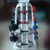 EliteBloom Dumbbell Rack Weight Rack, Tower Shape Dumbbell Rack With Wheels High-Grade Steel 10 Dumbbell Storage Rack Multifunction, Suitable For Home Exercise view 3