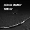 FukkeR Bikes Riser Handlebar 31.8mm Length 620mm Aluminum Alloy Mountain Bikes Bicycles Bars Handlebars Rise 20mm for Downhill Cycling Racing view 3