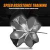 Nusogon Running Speed Training, 56 inch Speed Drills Resistance Parachute Running Sprint Chute Soccer Football Sport Speed TrainingBlack view 4