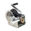 Boat Trailer Winch StrapBoat Winch Strap with Hook3500 Lbs Hand Crank Winch with 33 Ft Polyester Strap, Crank Trailer Winch with Heavy Duty Hook for Boat Trailer Towing RV ATV Truck (Size : 2000 lb view 3