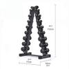 EliteBloom Fitness Dumbbell Rack Dumbbell Rack Dumbbell Stand Vertical Dumbbell Weight Rack Space Saving Dumbbell Storage Rack For Home Daily Workout Dumbbell Holder) view 2