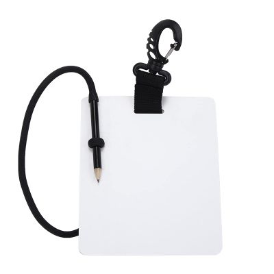 Locadence Underwater Writing Slate, Handwriting Plate, Notebook Gear Board with Replaceable Pencil for Scuba Dive, Snorkeling Divers, Fishing Diving