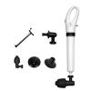 ADSFASF High Pressure Toilet Plunger Kit Plumbing Tools, Air Toilet Unclogger Sewer Dredge Tools Air Drain Blaster Kit for Hotel Shower Home Bathtub, 6Pcs/259 view 1