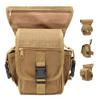 XJKLBYQ Drop Leg Bag Waist Bag Thigh Bag Fanny Pack for Men Women Motorcycle Racing Bike Cycling Hiking Horse Riding Khaki, leg bag, STANDARD view 1