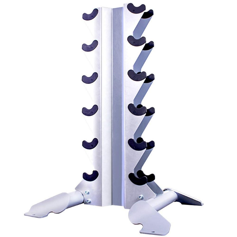 EliteBloom Fitness Dumbbell Rack 6 Tier Vertical Dumbbell Rack Weight Storage Organizer For Home Weight Rack For Dumbbells Dumbbell Rack Stand Only Dumbbell Holder