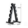 EliteBloom Dumbbell Rack Weight Rack 4 Tier Tree Stand Vertical Dumbbell Weight Rack Dumbbell Rack Storage In Sports & Outdoors Dumbell Rack Only view 2