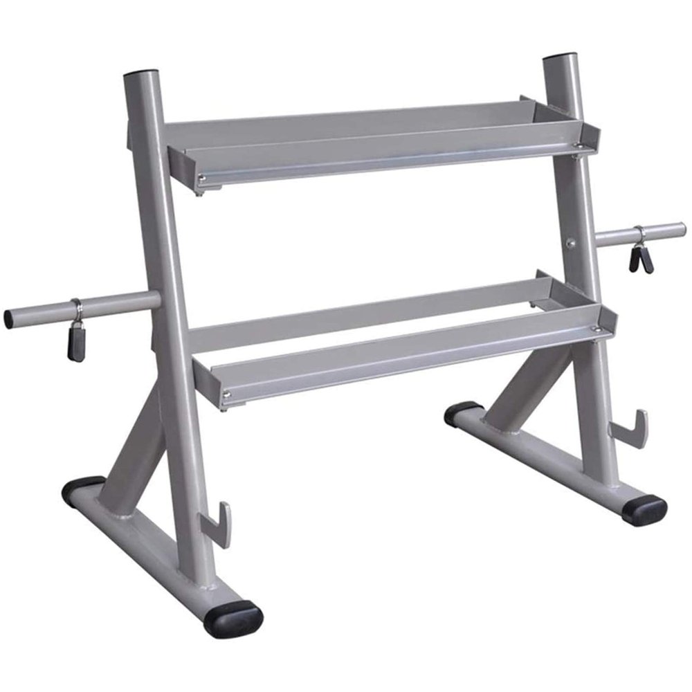 EliteBloom Dumbbell Rack/Home Commercial Fitness Equipment Storage Rack/Fixed Dumbbell Display Rack,Black