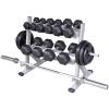 EliteBloom Dumbbell Rack/Home Commercial Fitness Equipment Storage Rack/Fixed Dumbbell Display Rack,Black view 3