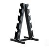 EliteBloom Fitness Dumbbell Rack 4 Tier Dumbbell Rack Stand Only Barbell A-Frame Dumbbell Rack Multiple Weights Space-Saving Weight Rack for Dumbbells Dumbbell Holder view 1