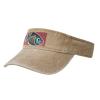 SSIMOO Fish with A Lure Print Denim Sun Visor Cap Versatile Unisex Design,for Outdoor Activities and Daily Wear, One Size-Large view 2