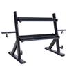 EliteBloom Fitness Dumbbell Rack 2 Tier Metal Steel Home Workout Dumbbell Weight Rack Storage Stand Barbell Rack Multifunctional Weight Rack for Dumbbells Dumbbell Holder view 1