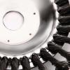 ADSFASF Grass Weeds Brush Cutting Head, Head, Wire Wheel Brush Disc Head, 10 inches/973 view 2