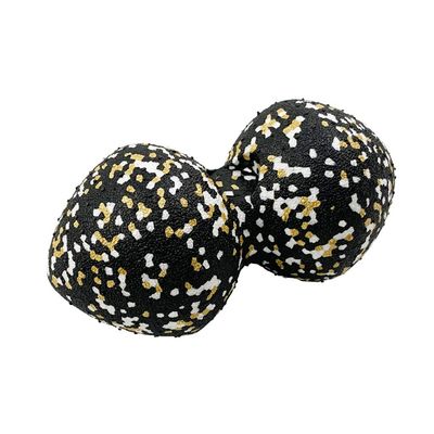 GRABLOOM Peanut Massage Ball Foam Roller Manual Deep Tissue Massage Tool Double Ball for Physical Foam Roller Paint 9 Inch