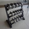 EliteBloom Dumbbell Racks Dumbbell Rack Three-Layer Dumbbell Stand Dumbbell Display Rack Fitness Equipment Storage Rack view 3