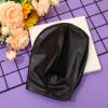 FEESHOW Unisex Wetlook Open Eyes Open Mouth Latex Hood Mask Head Cover Halloween Cosplay Headgear Clubwear Black 20 One Size view 3