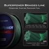 KastKing Superpower Braided Fishing Line, Moss Green, 50 LB, 150 Yds view 2