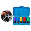 ADSFASF Wheel Socket Set,Socket, Wrench Set with Storage Case, Drive Angle 1/2" Protective Wheel Impact Socket Set for Husband, Men, 4 Piece kit/116 (Color : 5 Piece Kit) view 4