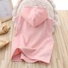 NineFit Basics Kids Tank Tops Undershirts Hoodie Sleeveless Shirts for Boys Girls Summer Tee Undershirt for Toddler Girls (Pink, 11-12 Years) view 3