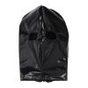 FEESHOW Unisex Wetlook Open Eyes Open Mouth Latex Hood Mask Head Cover Halloween Cosplay Headgear Clubwear Black 17 One Size view 2