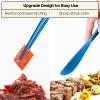 Travel Utensils with Case, Quatish Portable Silverware Set for Work, Stainless Steel Reusable Travel Cutlery, Fork and Spoon Set for Camping, Picnic, Gadgets, Lunch Box for Men, Christmas Gift, Blue view 4