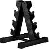 EliteBloom Dumbbell Storage Rack -Barbell A-Frame Dumbbell Tree Rack -Dumbbell Arm 3-Layer Dumbbell Storage Rack -Home Fitness Equipment- Dumbbell Display Storage Weight Rack