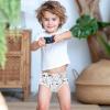 ALAZA Rabbit Bunny on White Boys' Briefs Soft Underwear Available in Sizes 6y view 2