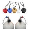 GRABLOOM Aluminum Dust Plug Protector Cap Tank Regulator Protections Cover Scubas Diving Dive DIN Tank Valves Cover Aluminum Dust Plug Protections Cap view 3