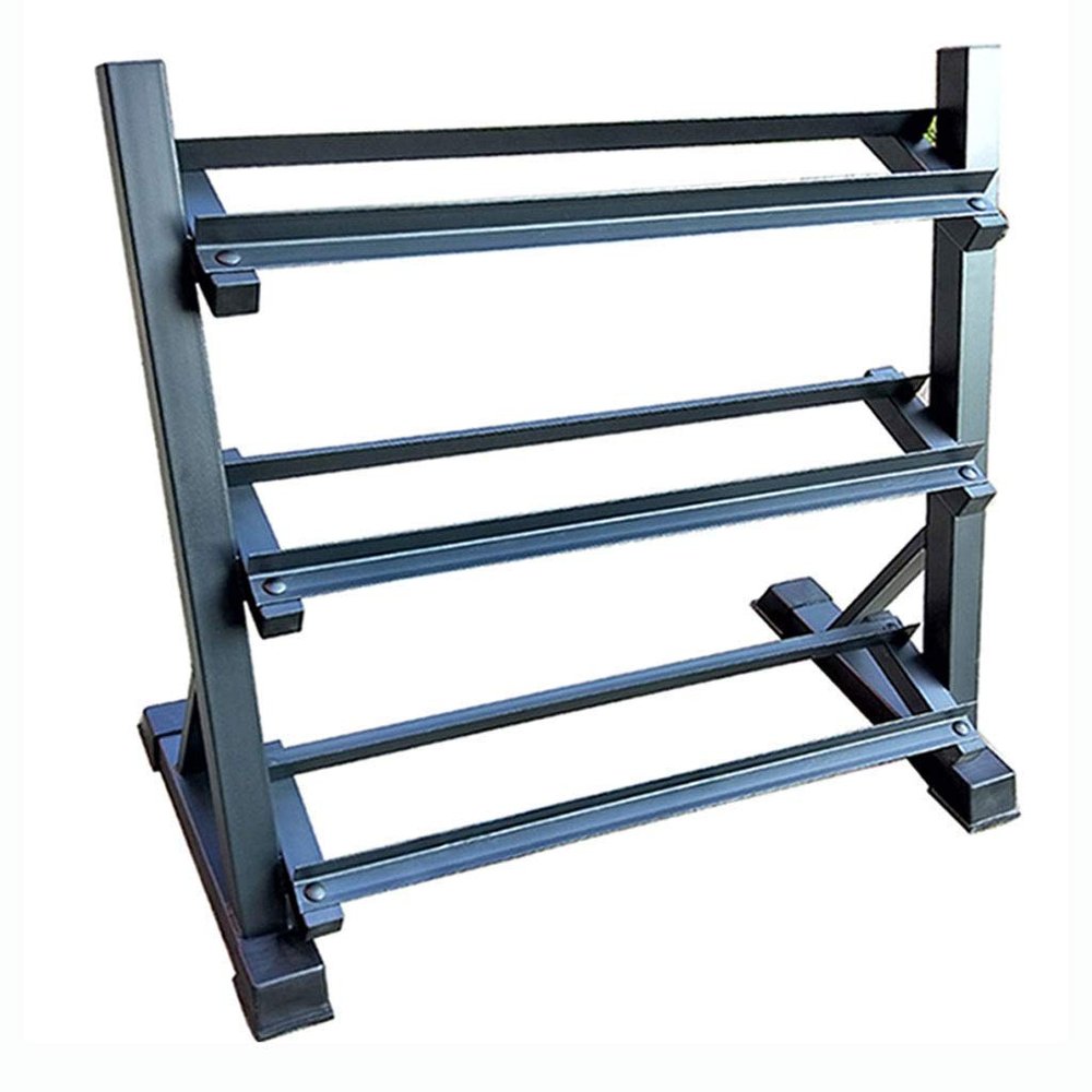 EliteBloom Fitness Dumbbell Rack Dumbbell Storage Rack Stand Multilevel Hand Weight Dumbbell Rack Household Storage Dumbbell Holder For Organization Dumbbell Holder (Black 3)