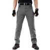 Waterproof Pants, PantsMen's Stretch Hiking Work Cargo with Multi Pockets (Green,Small) view 1