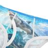 ALAZA Shark Jumped Ocean Wave Boys' Briefs Soft Underwear Available in Sizes 8y Multicolor view 4