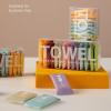 14pcs Disposable Washcloth Travel Towel Thickened Compressed Face Towel Portable Nonwoven Wipe For Hotel Outdoor Disposable Face Towel For Washing Face view 4