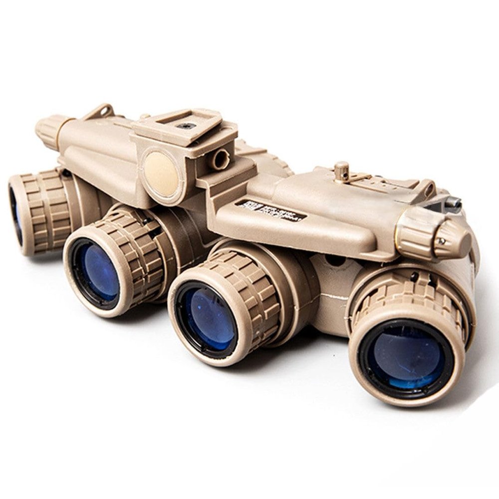 RIDID GPNVG18 Night Vision Goggles Military Tactical, Four-Tube Binocular Night Vision Goggles Mount Cosplay Prop Nonfunctional, N0220N16JE